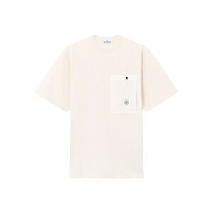 Stone Island Men Chest Pocket Cotton Jersey T-Shirt